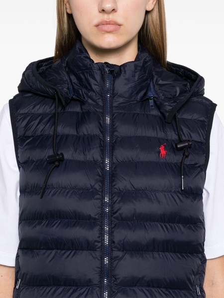 quilted gilet