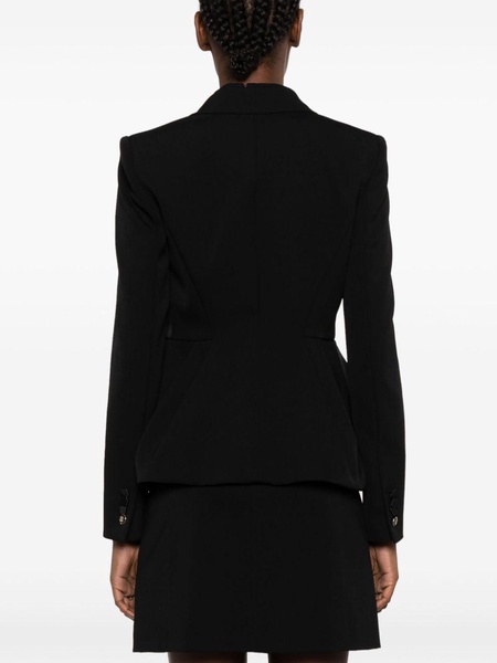 MAX MARA PIANOFORTE Elegant Black Peplum Blazer for Women - FW23 Collection