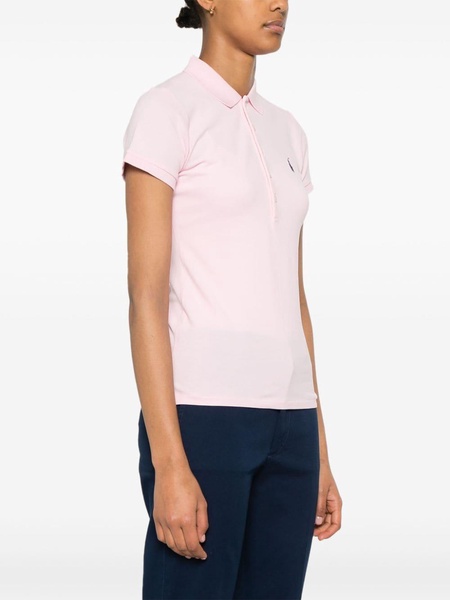 Polo Ralph Lauren Julie Cotton -Blend Piqué Polo Shirt - m