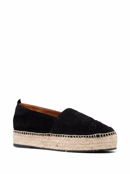 embroidered-skull espadrilles