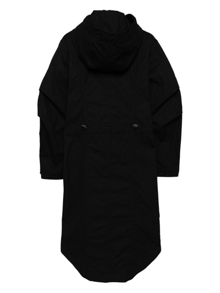 hooded parka coat