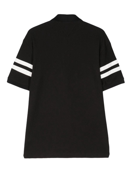 Monotype Stripe cotton polo shirt