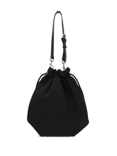 drawstring clutch bag