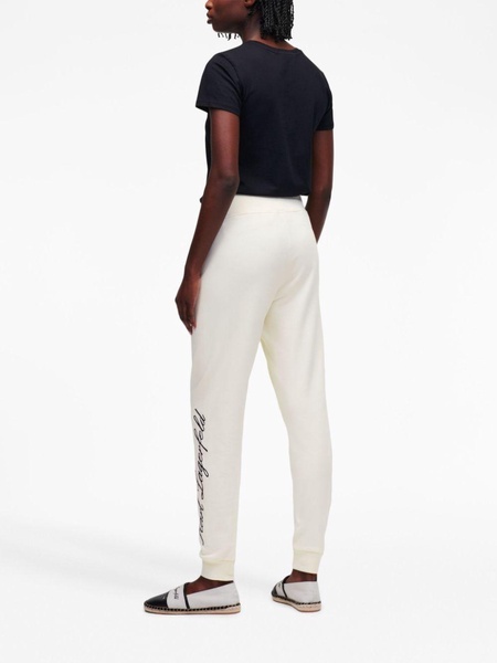 Hotel Karl cotton track pants