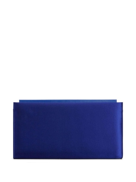 Josiane Crystal satin clutch