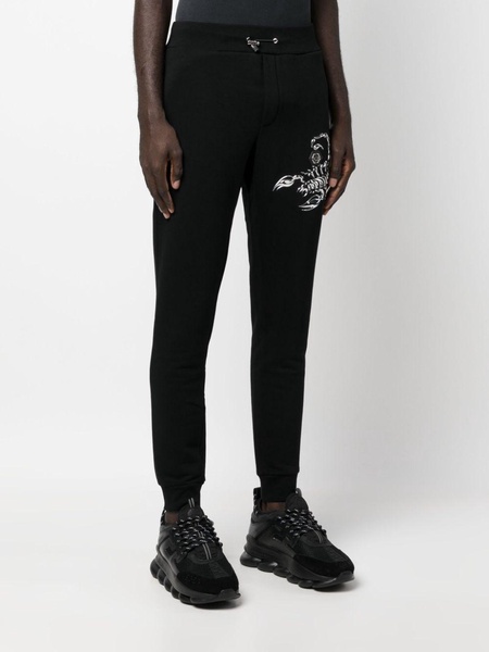 Scorpion appliqué-detail track pants