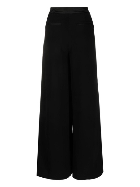 high-waisted wid-leg trousers