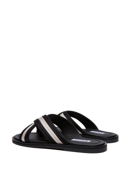 Glide crossover-strap sandals