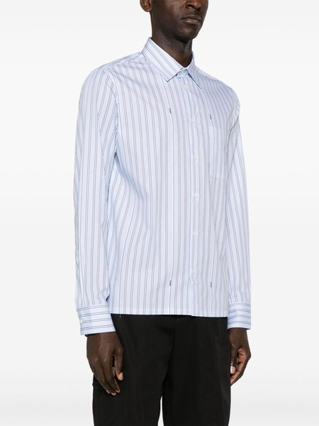 La Chemise Manches Longue striped cotton shirt