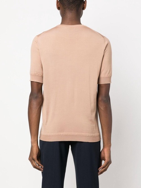 merino-wool crewn-neck T-shirt