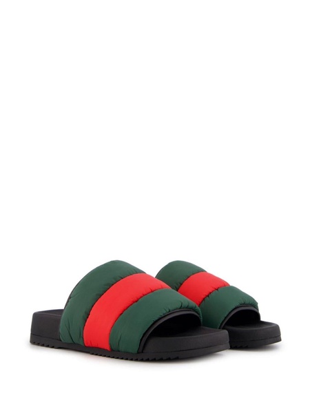 Web-Stripe padded slides