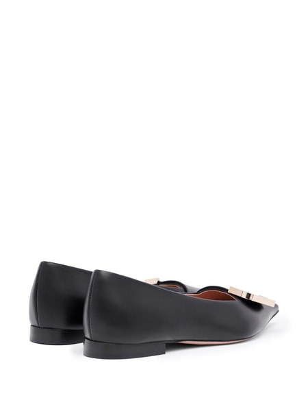 Hayes leather flats