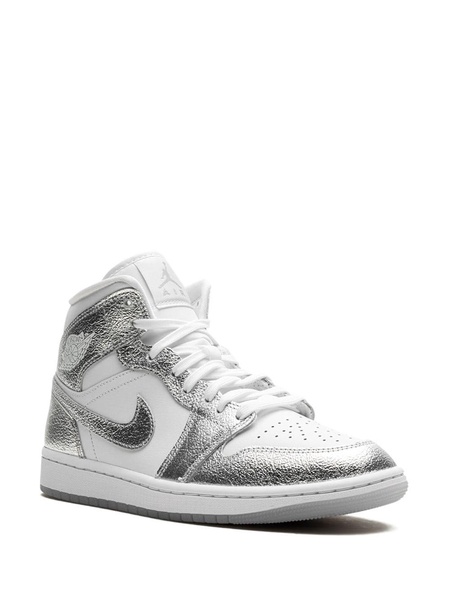 Air Jordan 1 Mid SE "Metallic Silver" sneakers