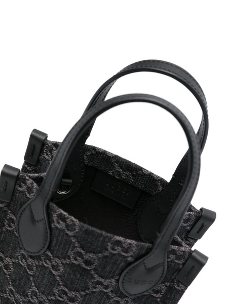 Gucci Ophidia Black/Grey Mini Bag Women