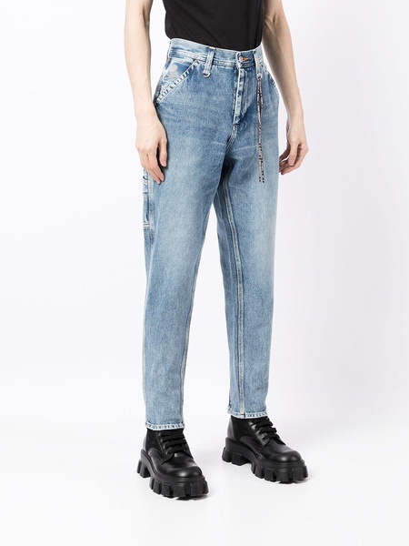 regular-cut jeans