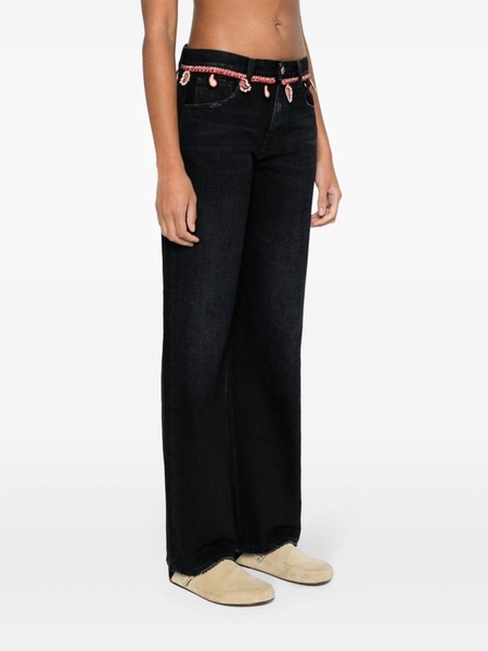 Inner Energy straight-leg jeans