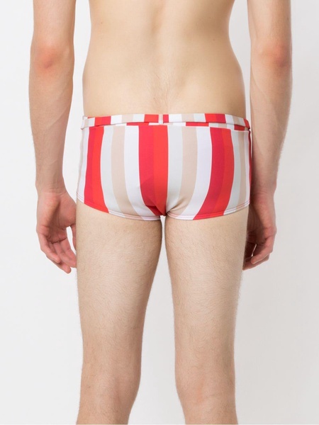 striped swim briefs