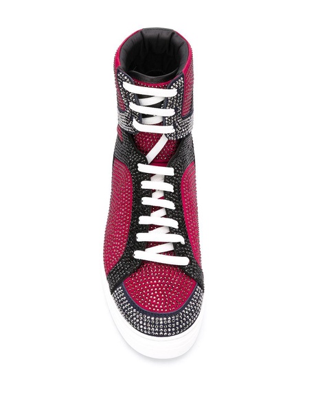 Money Beast high-top sneakers