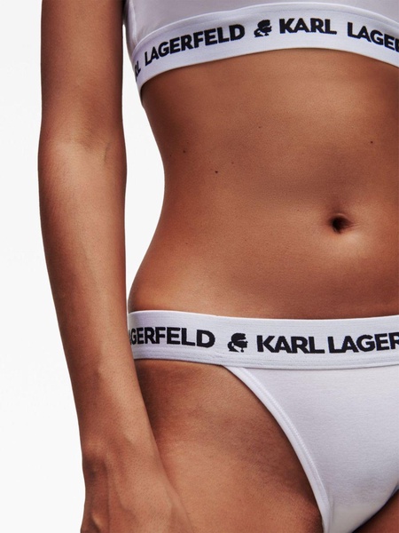 logo-waistband Brazilian briefs