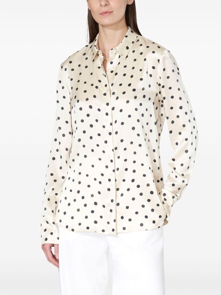 Chika polka-dot shirt 