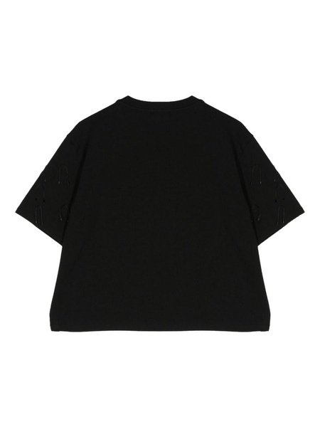 Amaru appliqué-detailing T-shirt