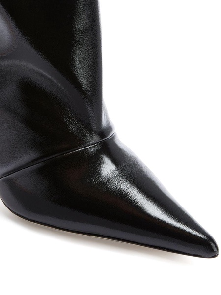 Black Patent Leather Gala Boots