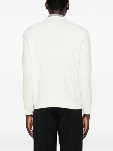 crew-neck virgin wool jumper