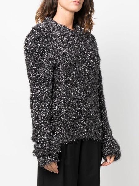 glitter-detailing jumper