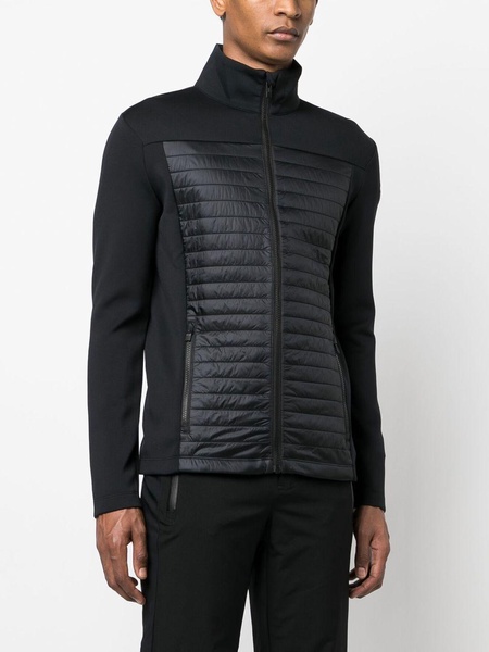 black Aspon II mid-layer jacket