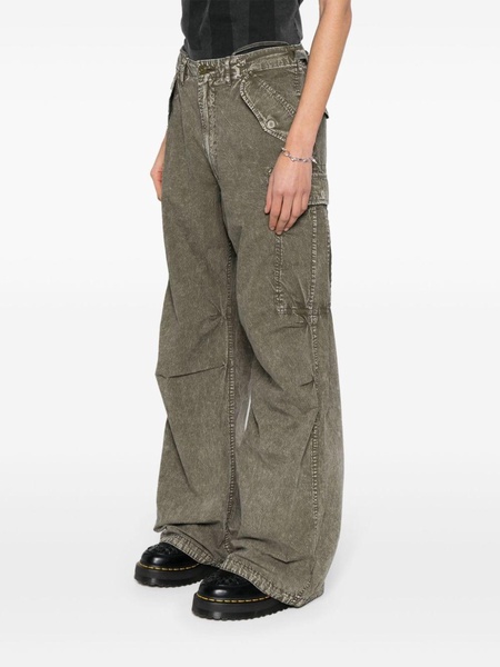 garment-dyed cotton trousers