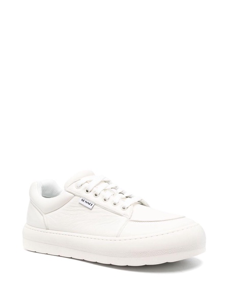 logo-tag low-top sneakers