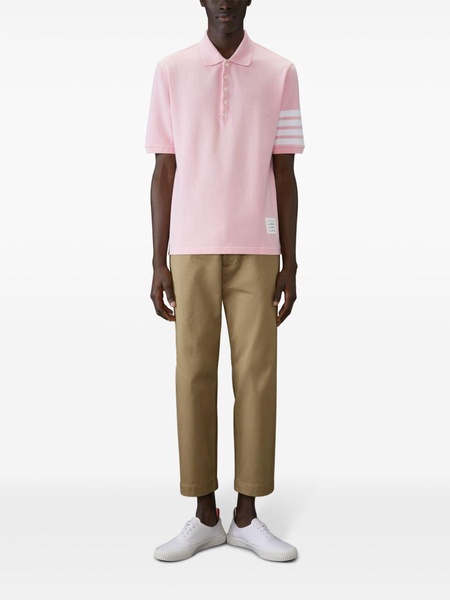 three-stripe polo shirt