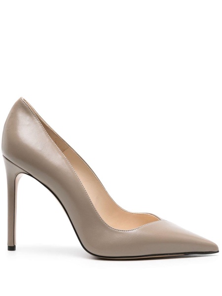 Pamela 100mm leather pumps