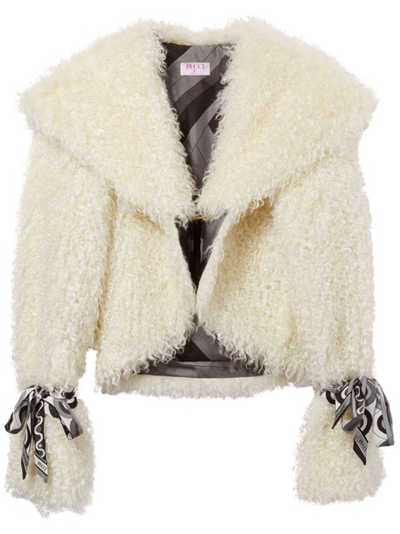 faux-shearling jacket