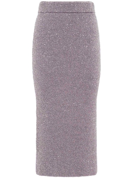 Carlson sequin-embellished skirt 