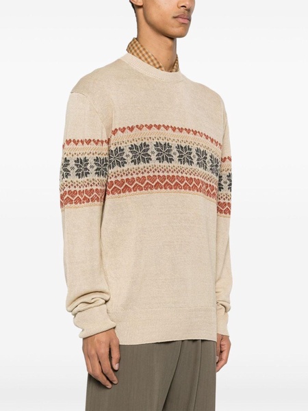  Snow Fairisle-motif jumper