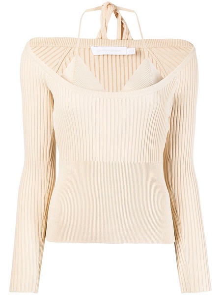 jayline compact scoop-neck jumper