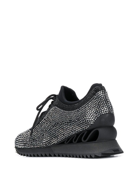 Reiko Wave crystal-embellished sneakers