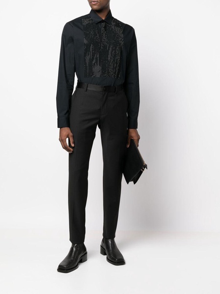 Sartorial stud-embellished shirt