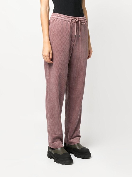 drawstring-waist trousers