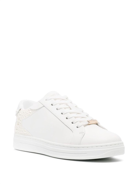 Rome/F pearl-embellished sneakers