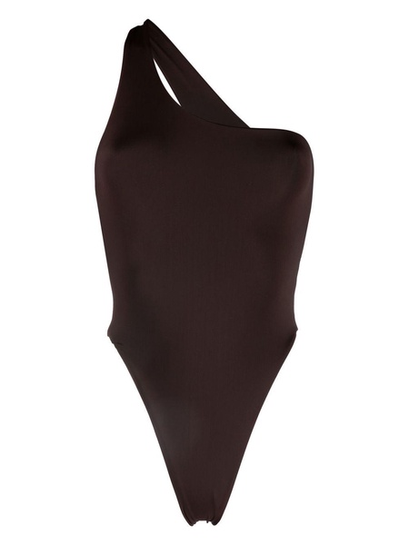 asymmetric cut-out swimsuit