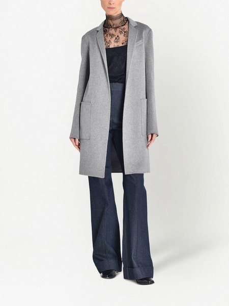 Gina open-front cashmere coat