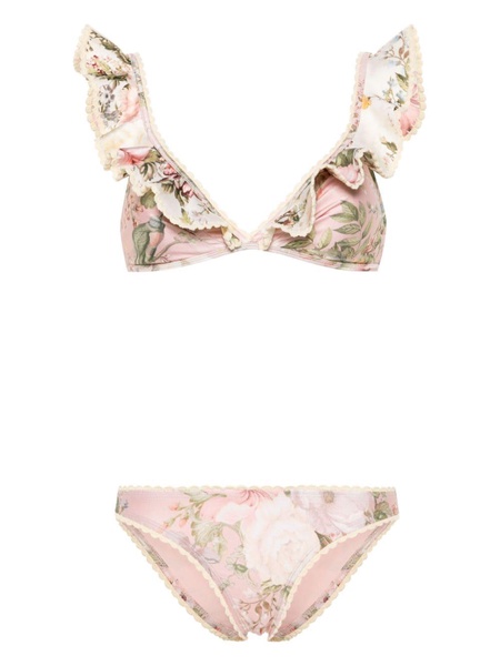 Zimmermann Floral Print Bikini Set