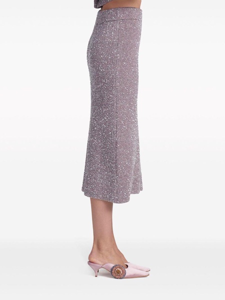 Carlson sequin-embellished skirt 