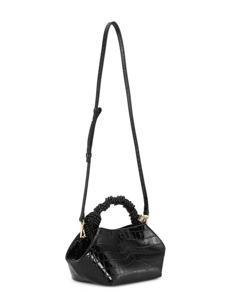 small Bou recycled-leather top-handle bag