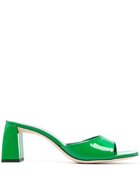 Romy 55 patent leather mules