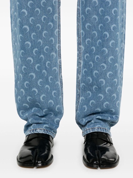 Moon Laser straight jeans