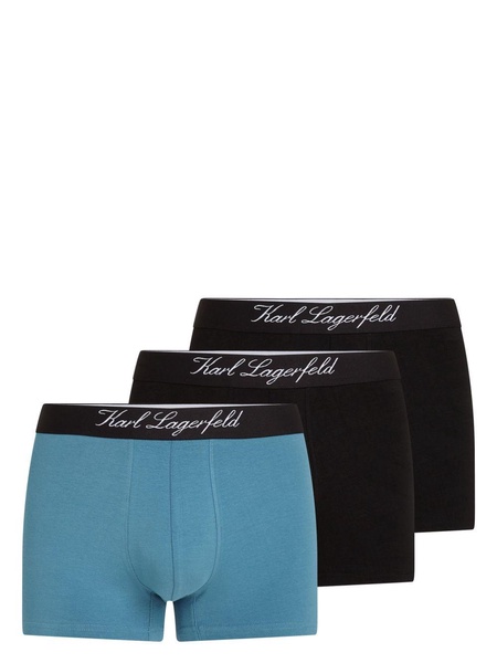 Hotel Karl logo-waistband boxers (pack of three)