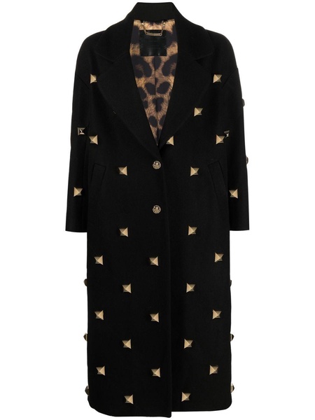 studded oversize coat